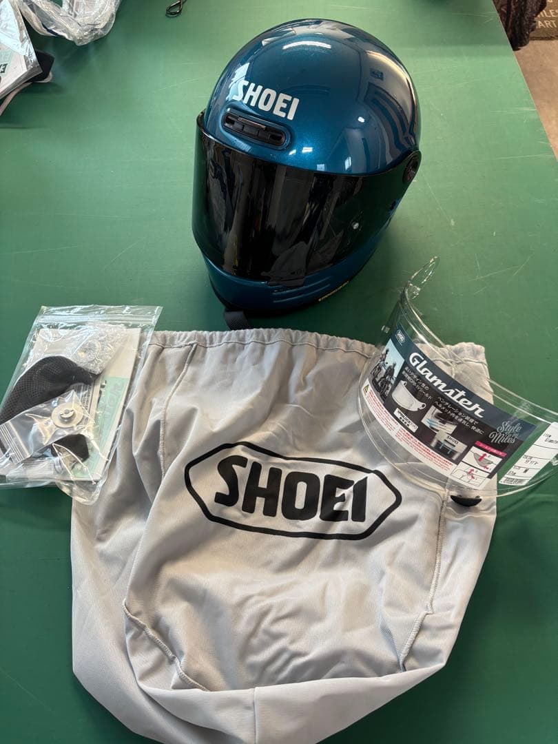 SHOEI Glamsterフルフェイスヘルメット 青