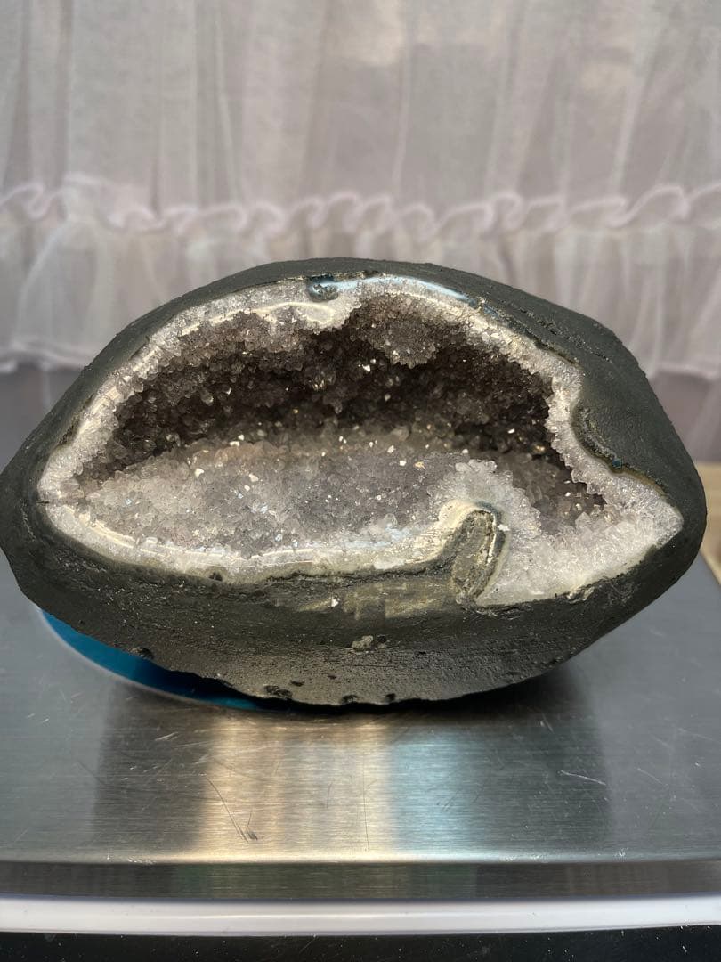 最終価格‼️原石天然石浄化　ホワイトアメジストドーム　クラスター重さ1126g