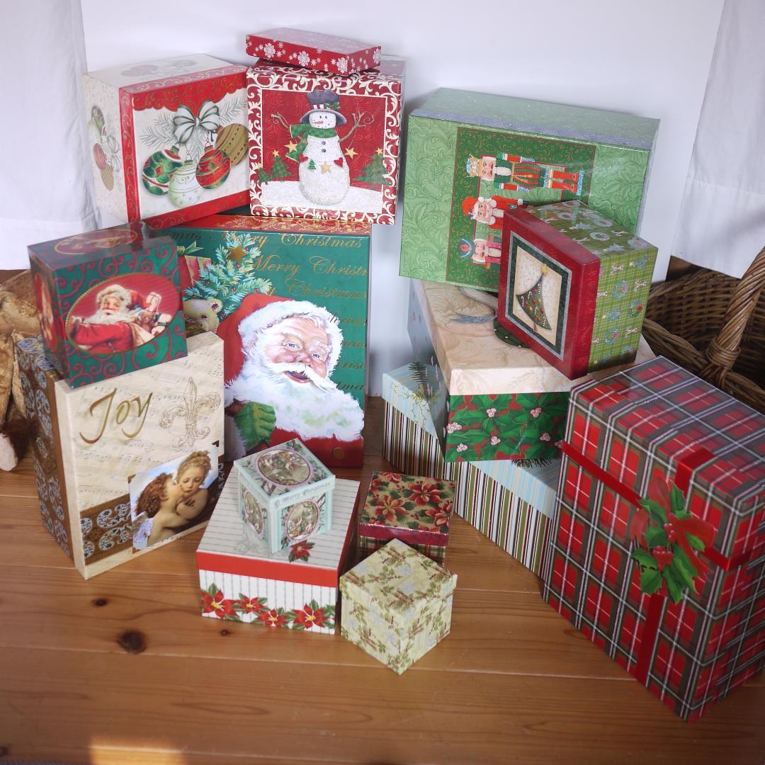 クリスマスボックス　ボックス15個　Barrington Studios入れ子