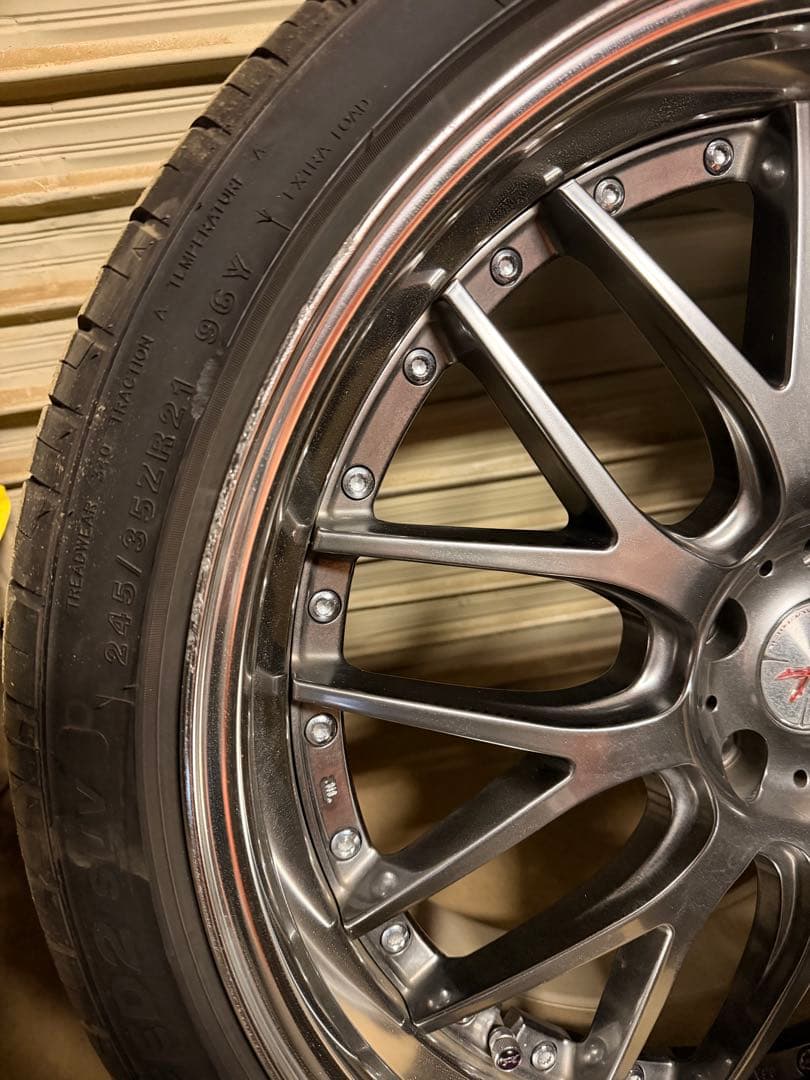 ケンケン　マーベリック　709M 21ホイールタイヤセット（値段交渉あり）