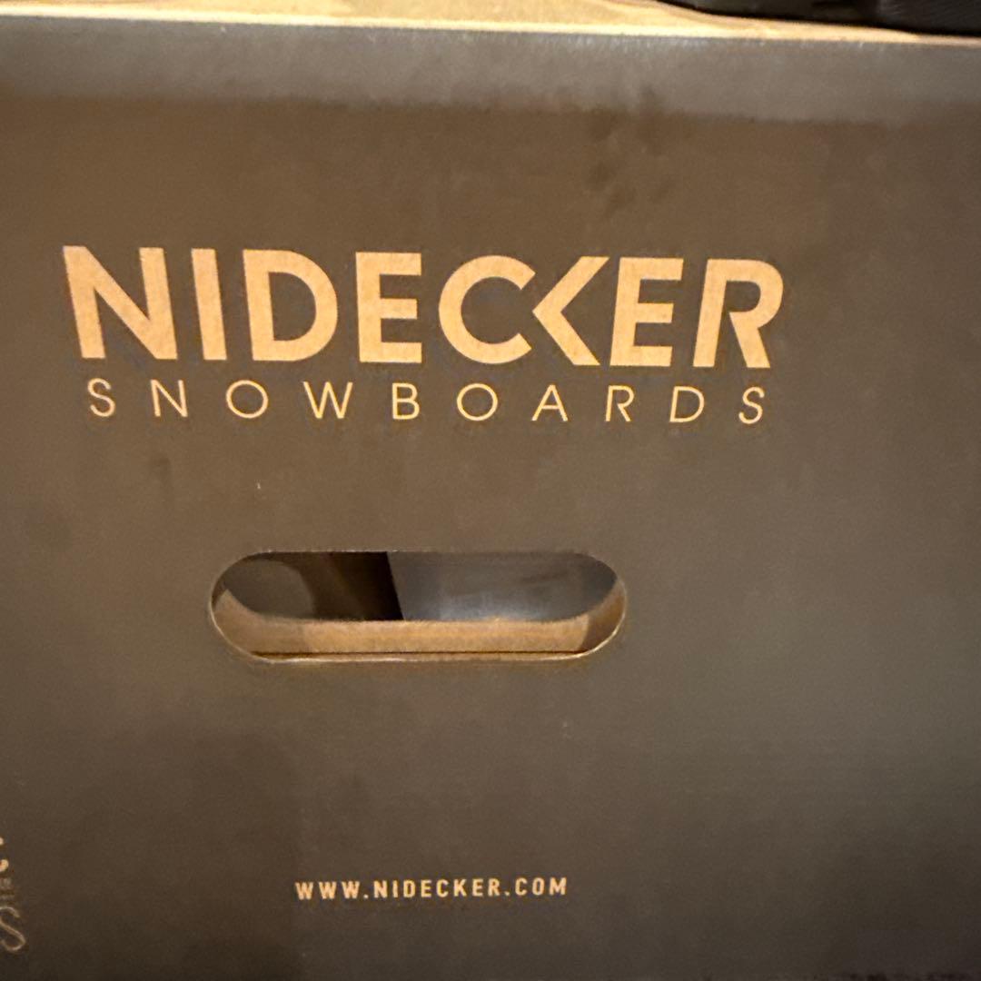 24-25 NIDECKER スノーボードビンディング L