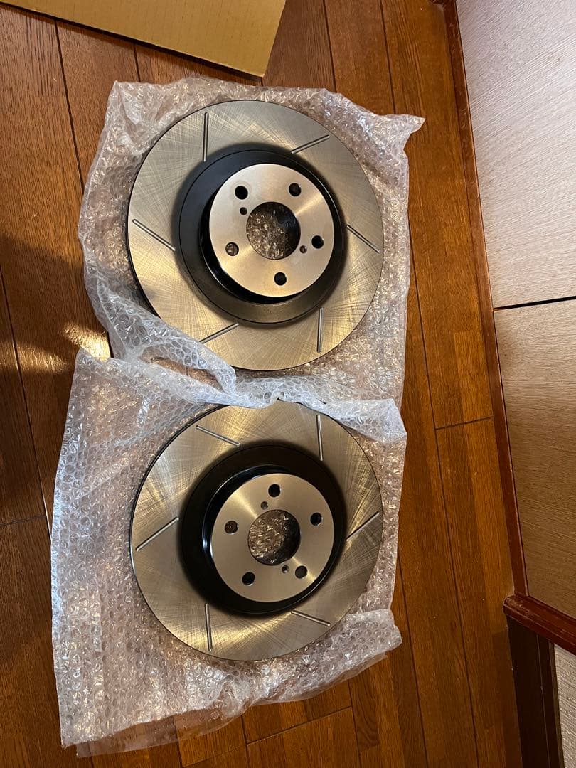 アクレブレーキローター スリット入り 2枚セットインプレッサGDA GDB