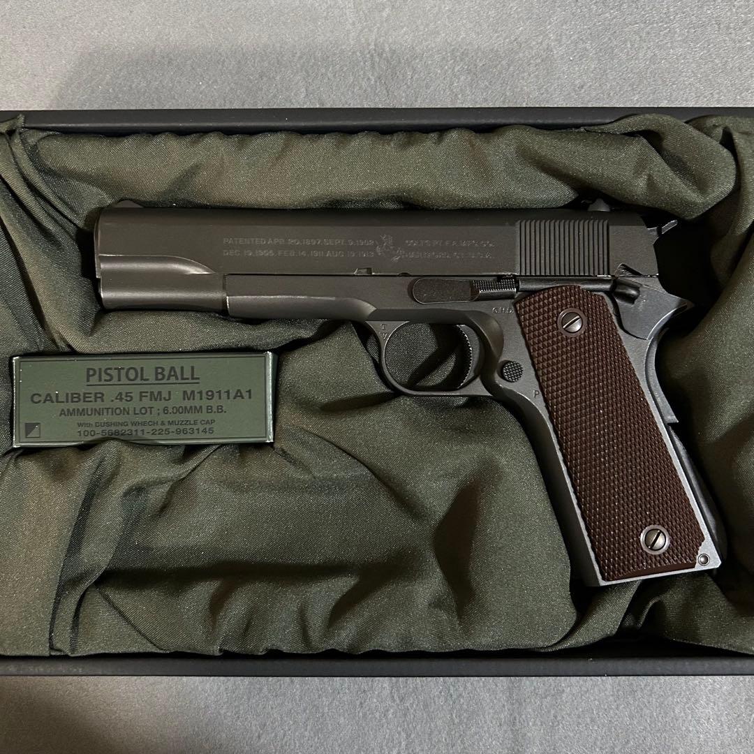 東京マルイ　M1911A1 コルトガバメント　微バトルダメージ加工