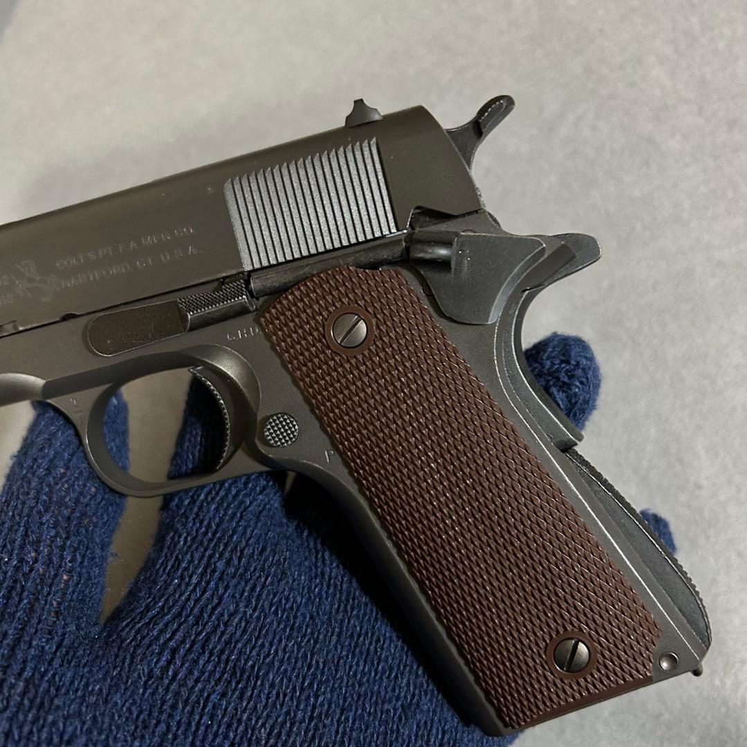 東京マルイ　M1911A1 コルトガバメント　微バトルダメージ加工