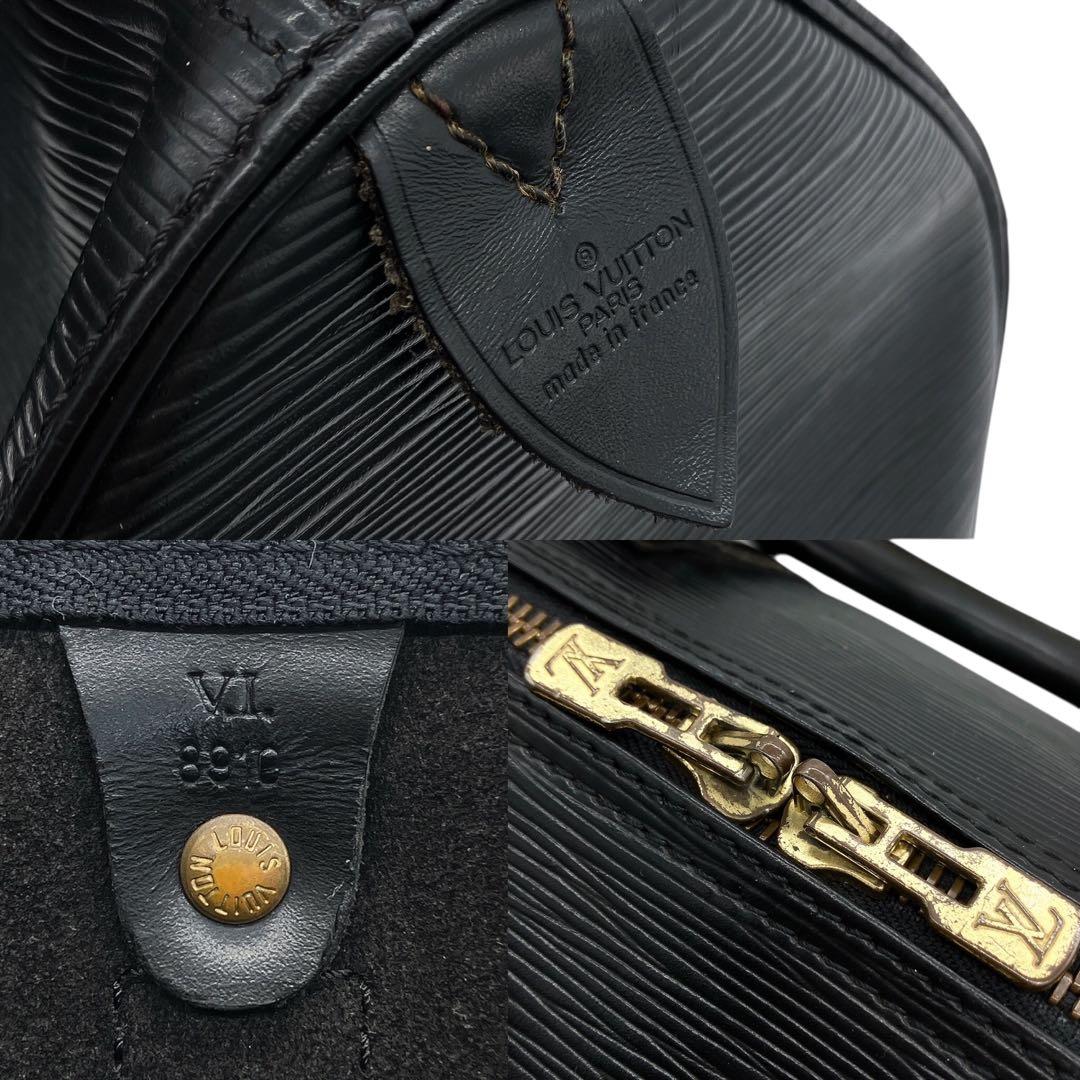 【LOUIS VUITTON】キーポル45 エピ　ボストンバッグ　ブラック.