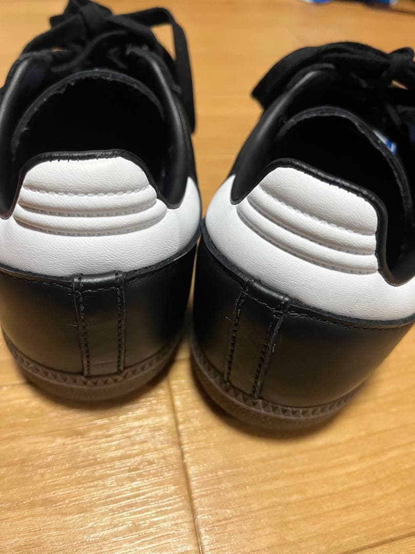 【美品】adidas Samba ブラックスニーカー 22.5cm