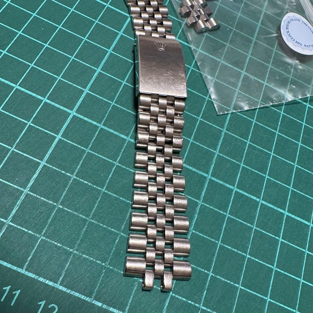 ロレックス　純正　ステンレスベルト　金属ブレスレット