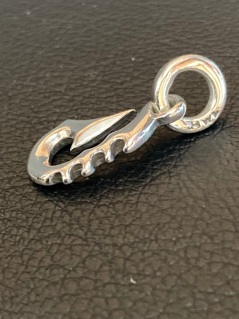 BWL Fish Hook Charm Pendant シルバー925