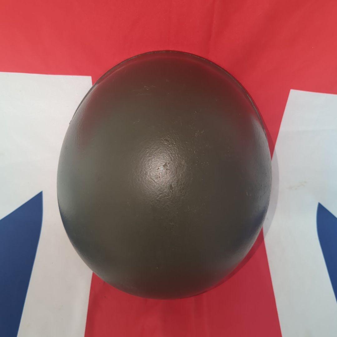 お*く様 イギリス軍 WW2空挺ヘルメット1943年製【実物】