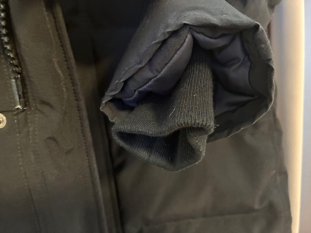 ダントン　ダウン　コート　ロング　M ブラック　リアルファー　ジャケット