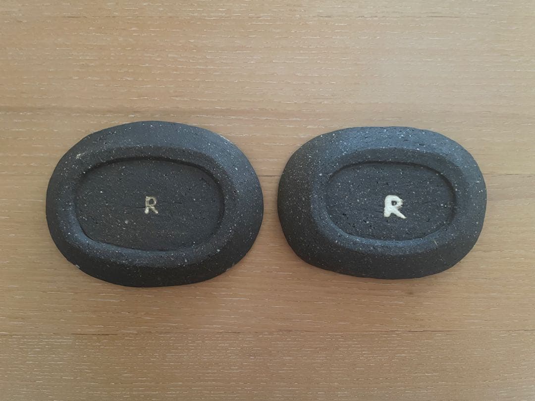 【新品】宇田令奈　楕円皿2枚セット