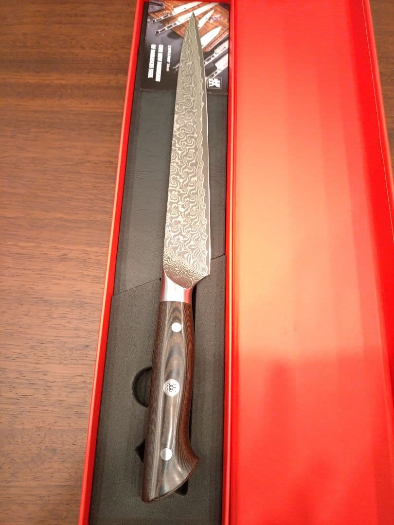 ツヴィリング TAKUMI カービングナイフ 23cm　筋引き包丁　ヘンケルス