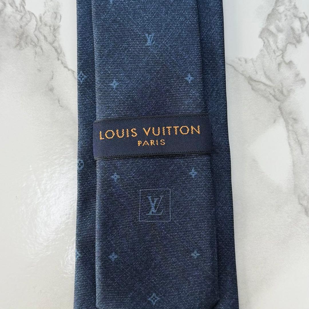 ✨未使用級✨ 現行 LOUISVUITTON ネクタイ シルク100 モノグラム