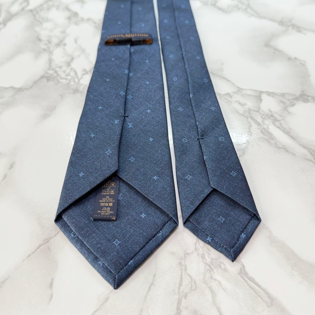 ✨未使用級✨ 現行 LOUISVUITTON ネクタイ シルク100 モノグラム