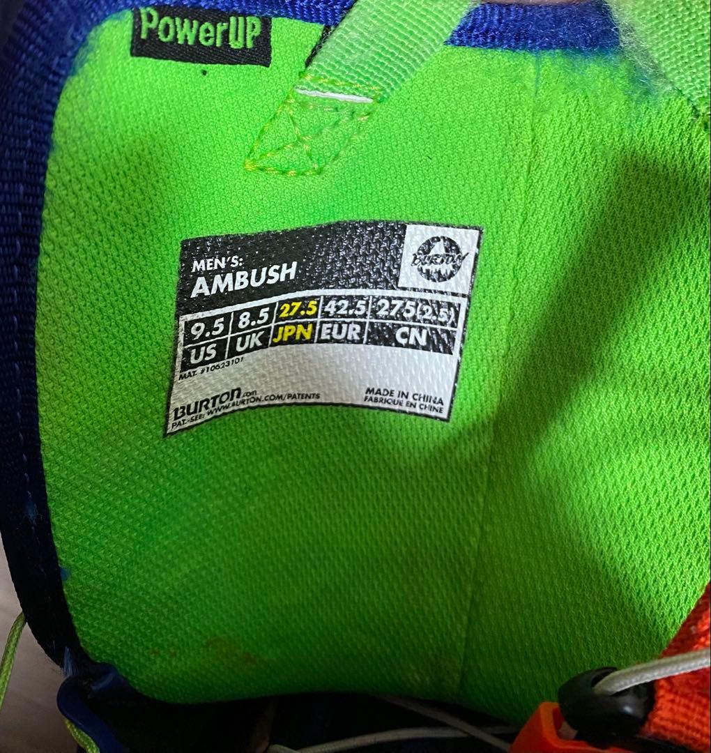 Burton ambush 27.5㎝ スノーボードブーツ