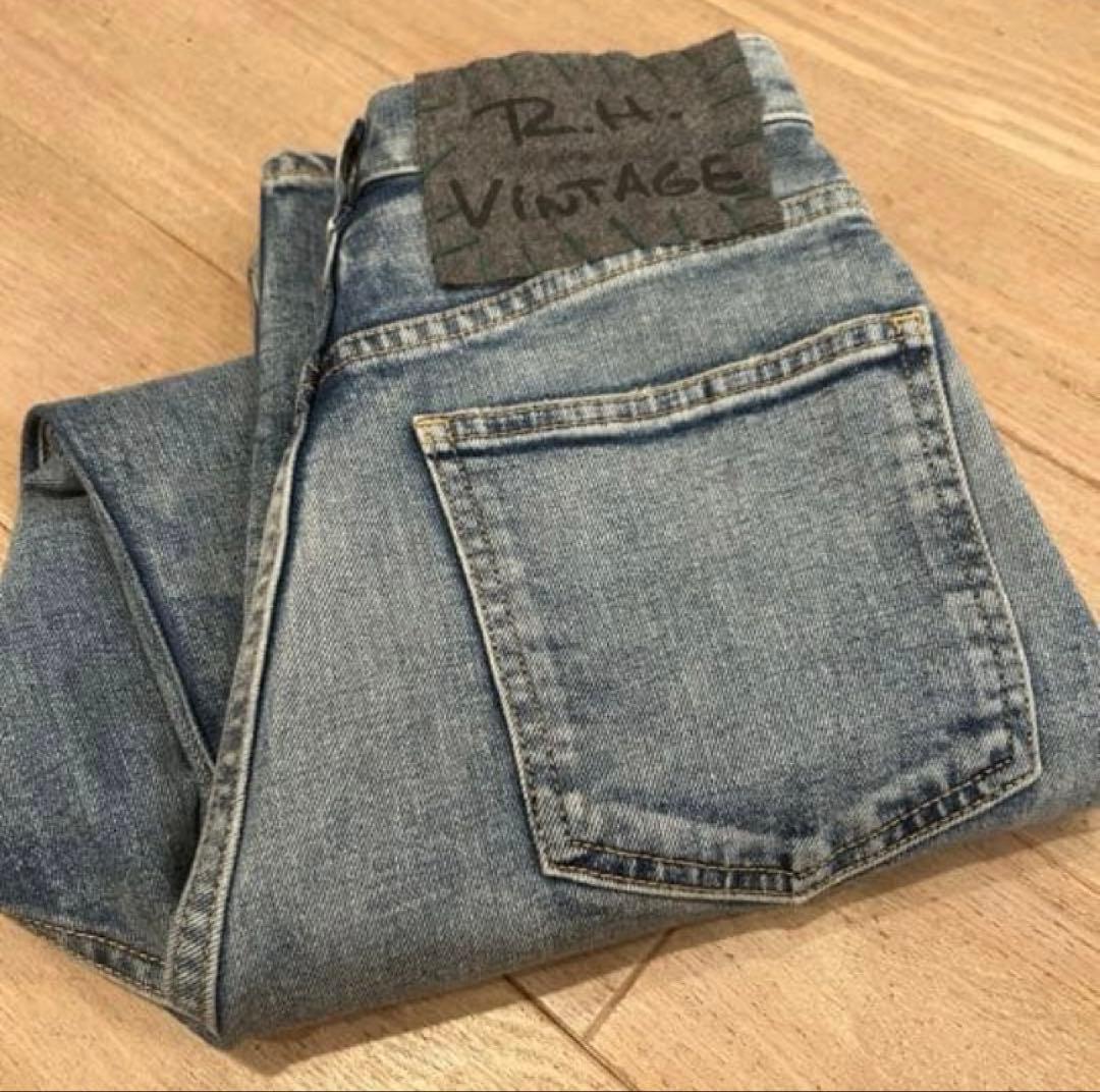 R.H VINTAGE ロンハーマンヴィンテージ　ハイウエストデニム　23