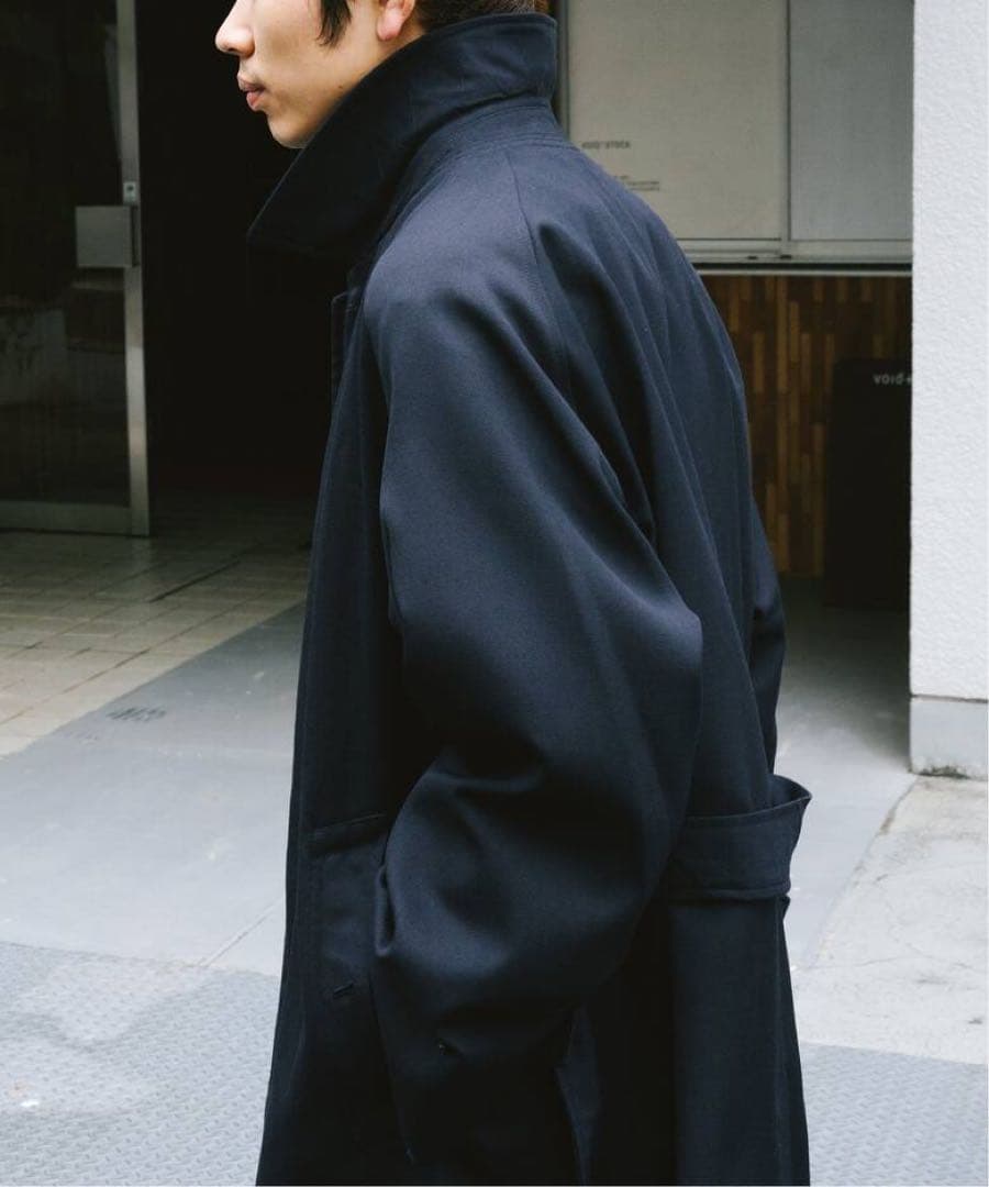 【LE / エルイー】ウール バルカラー コート　24aw l'echoppe
