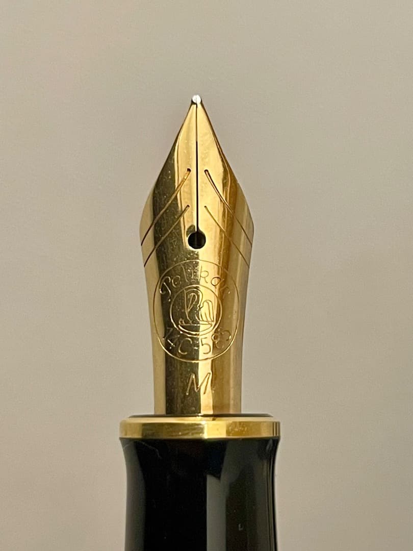 【稀少】ペリカン #760 ロールゴールド 150周年記念万年筆 14k-585
