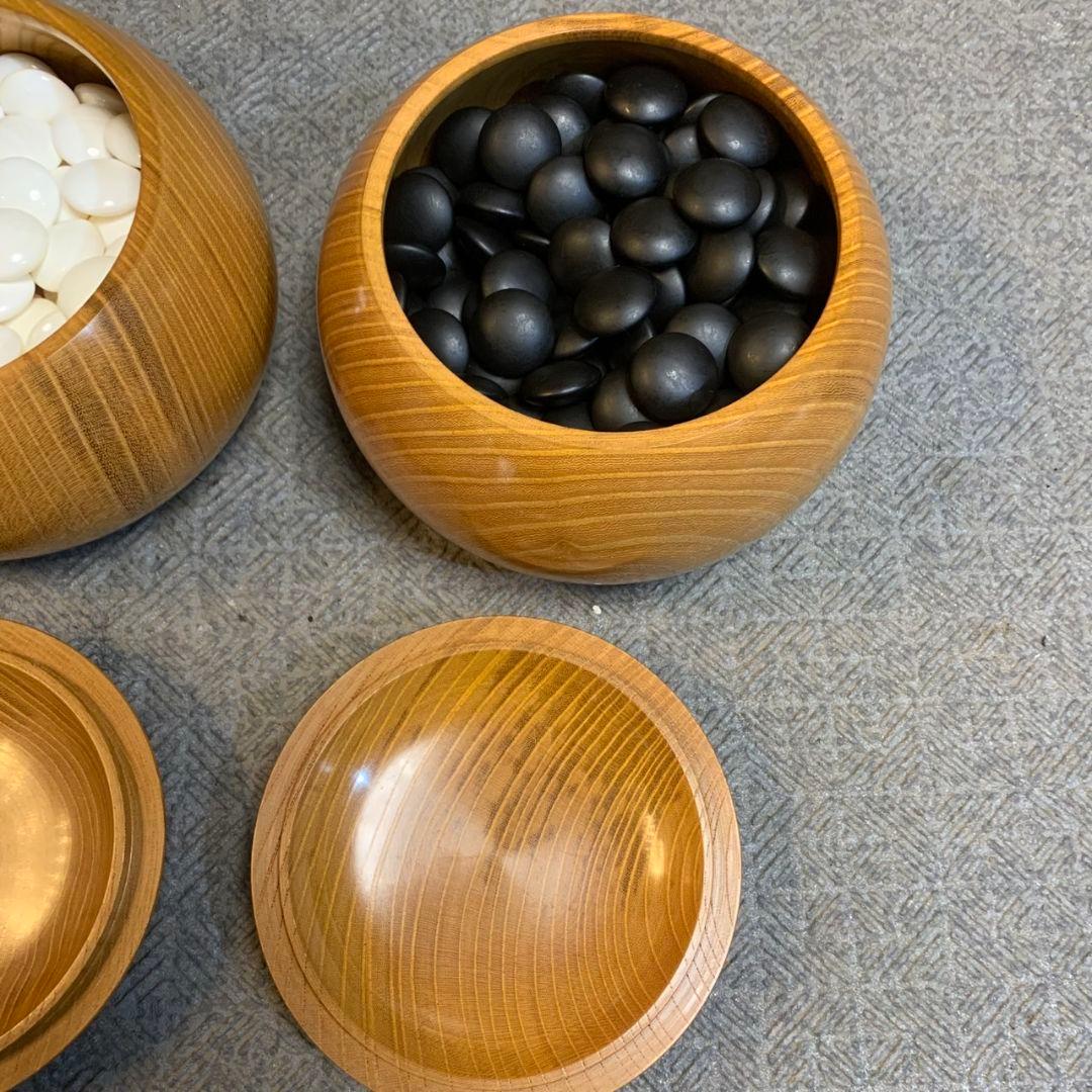 H089\" 店丸八碁盤店 碁石 直径約22㎝