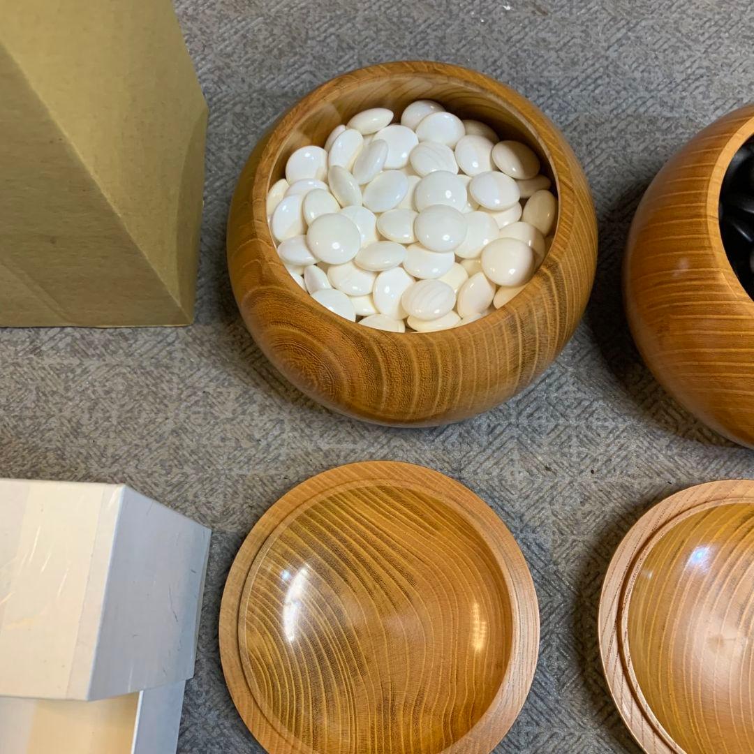 H089\" 店丸八碁盤店 碁石 直径約22㎝