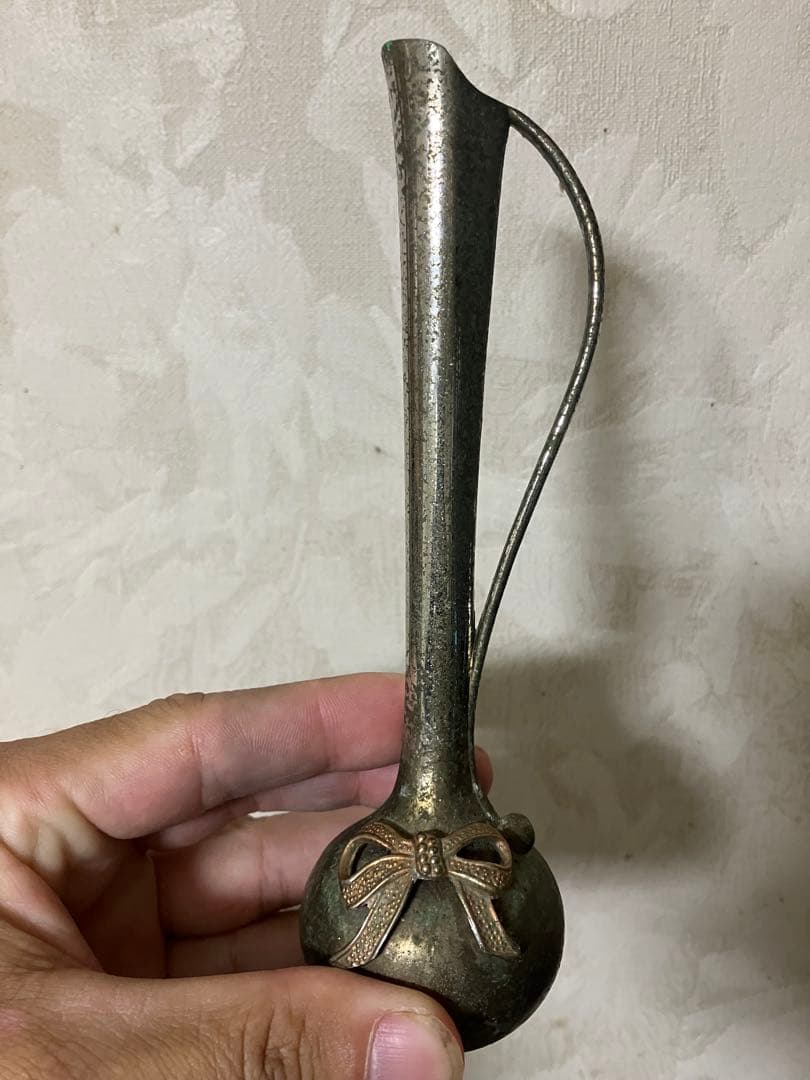 銀製花瓶
