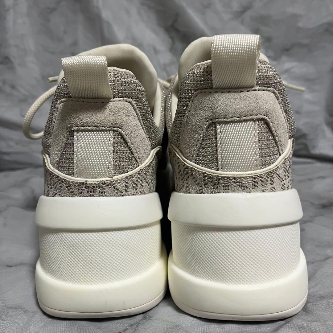 【美品】MICHAEL KORS Vanilla Combo スニーカー