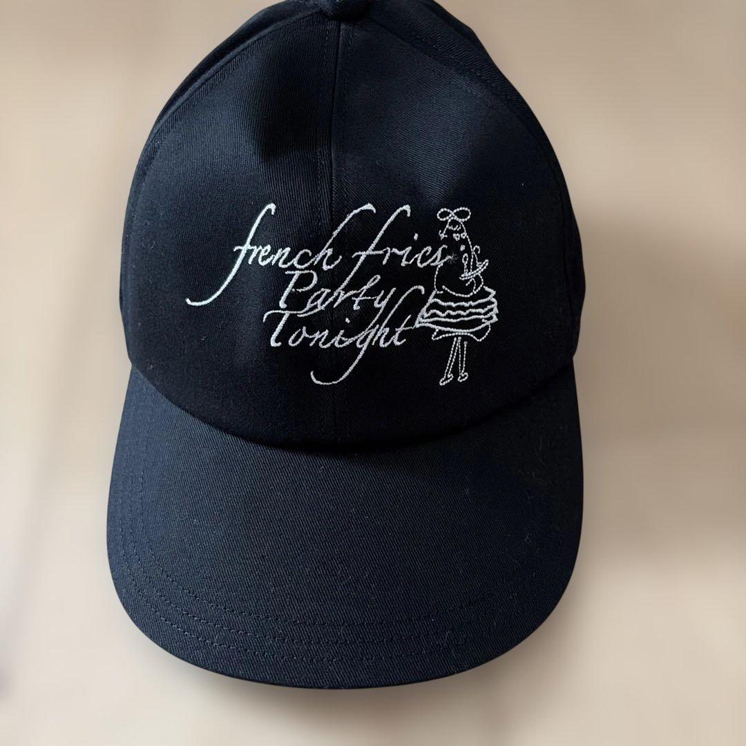 LUDLOW キャップ ブラック　フリーサイズ