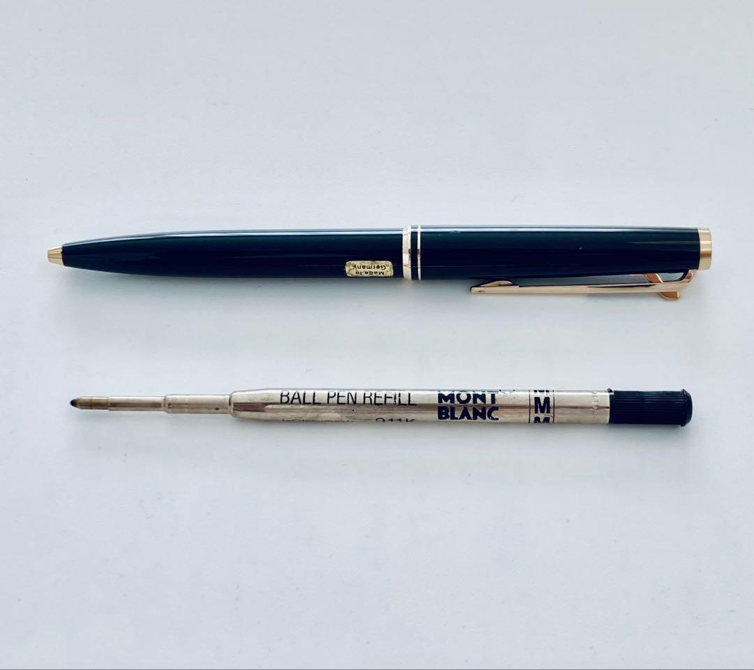 1970s◆モンブラン高級ボールペン♯281 MONTBLANC ブラック 美品