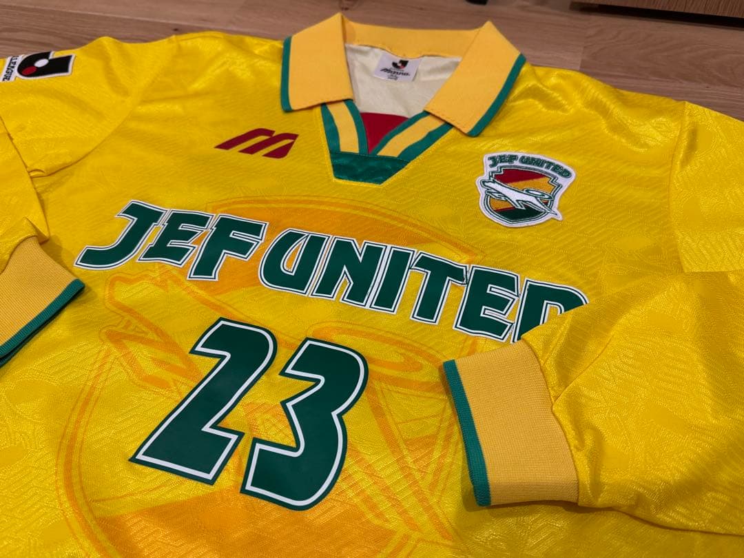 ジェフ ユナイテッド 千葉 市原 1998（Ｈ）選手支給品 長袖ユニフォーム