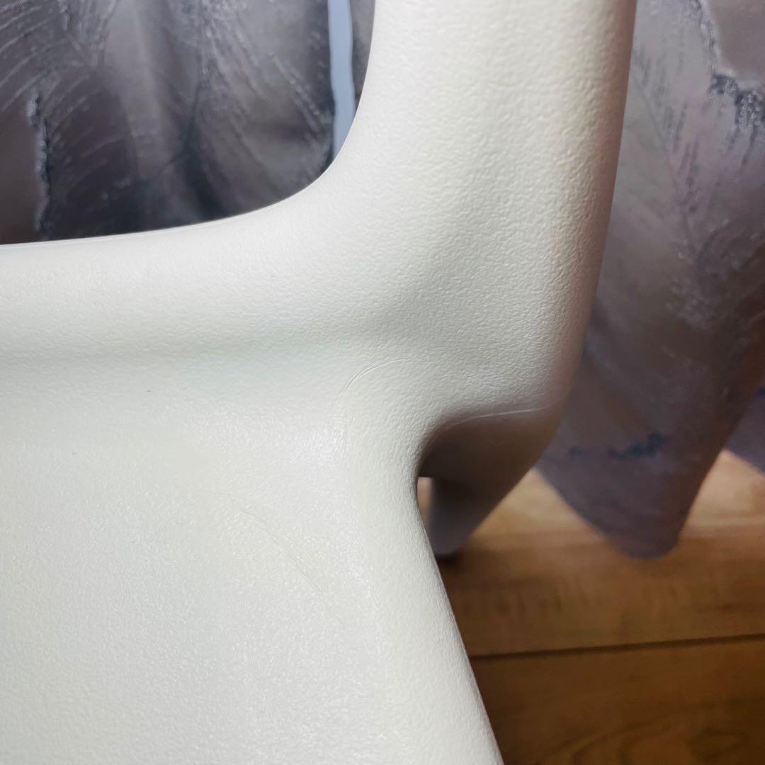 廃盤　希少　IKEA URBAN ウルバン　スタッキングチェア 白　2脚セット①