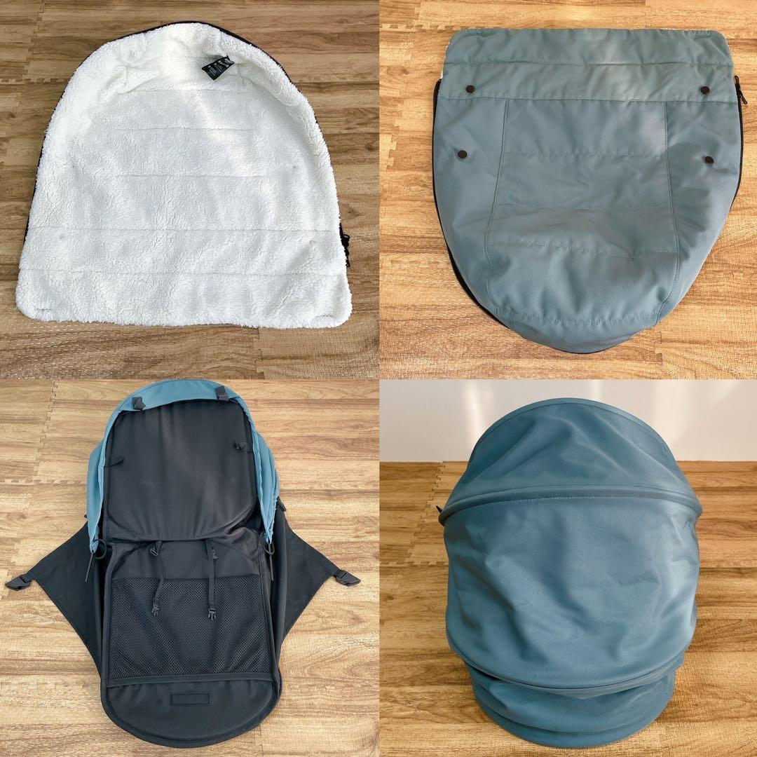 【極美品】豪華セットSTOKKE BABYZEN YOYO2 ベビーカー アクア