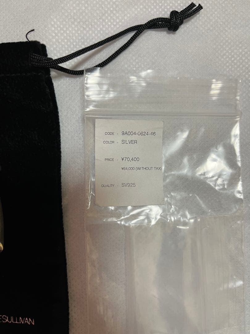 定価7万超え！新品！JOHN LAWRENCE SULLIVAN ブレスレット