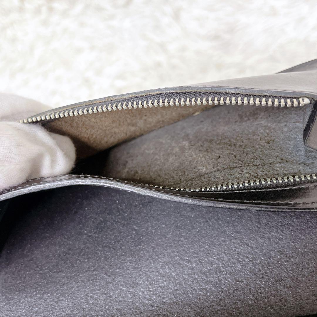 PORTER バイカーウォレット 長財布 レザー 黒 925 シルバーリング