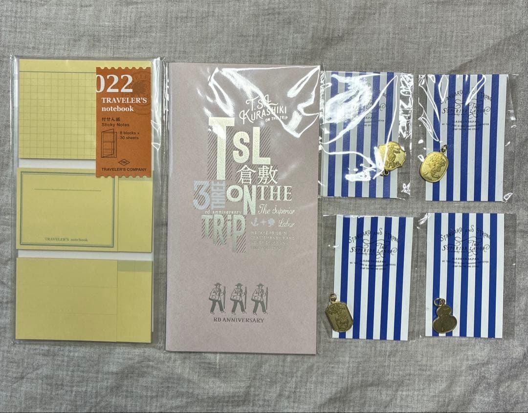 【新品】トラベラーズノート 倉敷 リフィル&チャーム