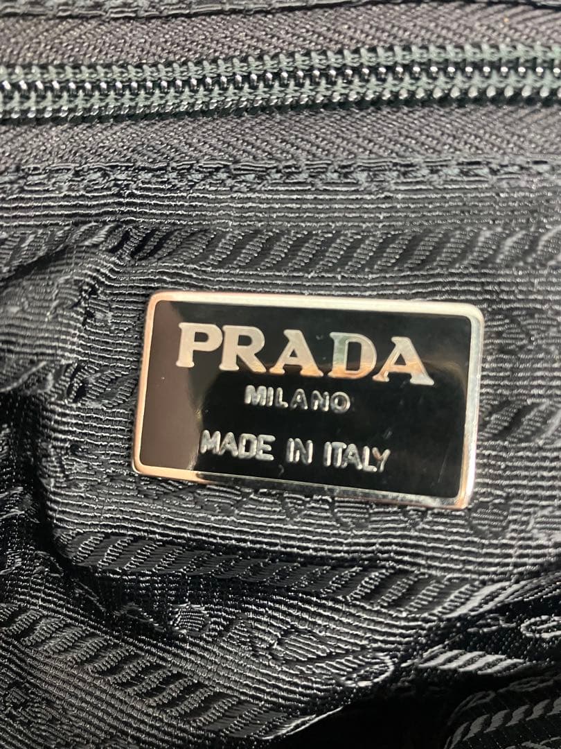 プラダ テスートナイロン 三角ロゴ ボストンバッグ 出張 旅行 トランク 黒