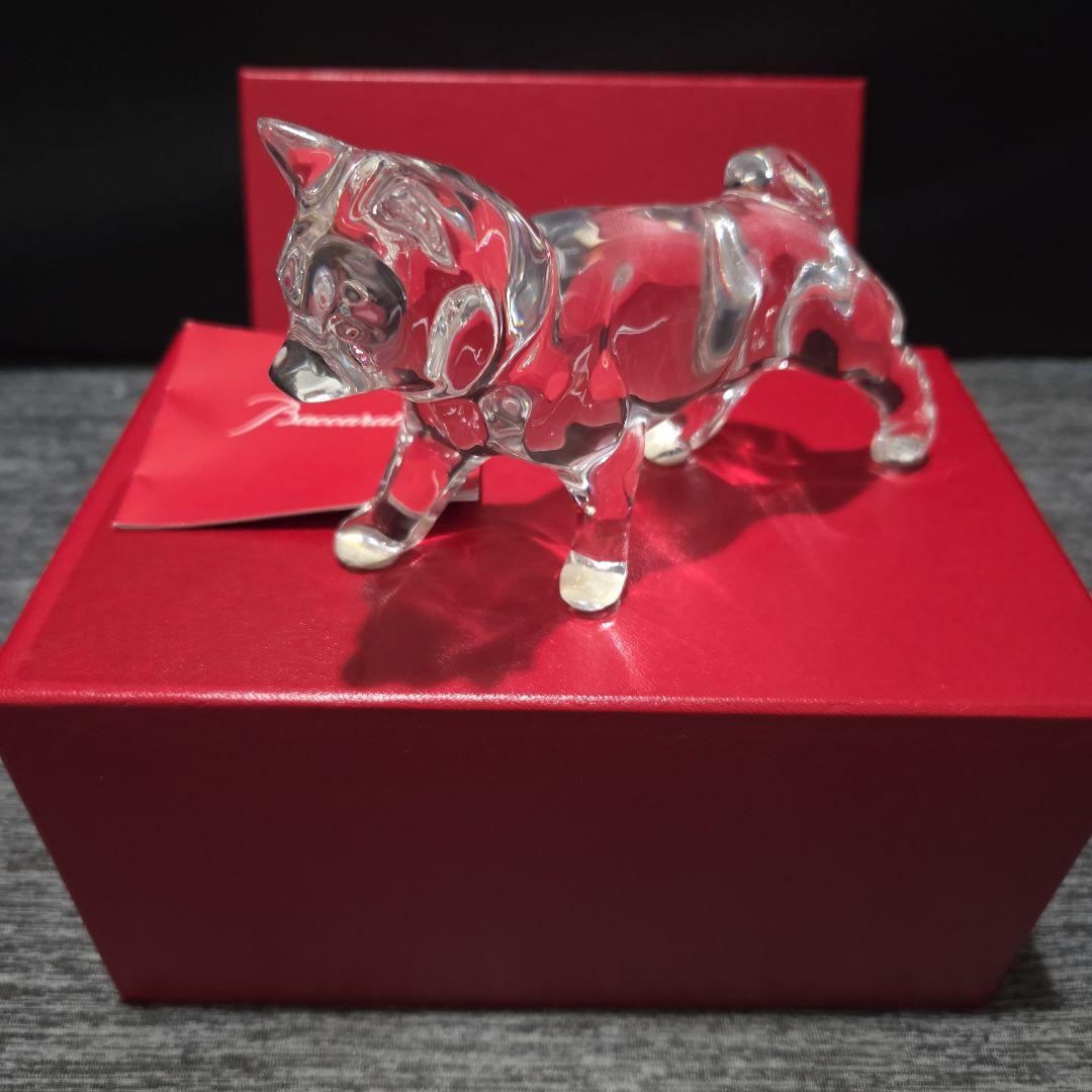 Baccarat 秋田犬　戌年の方にプレゼントいかがですか？