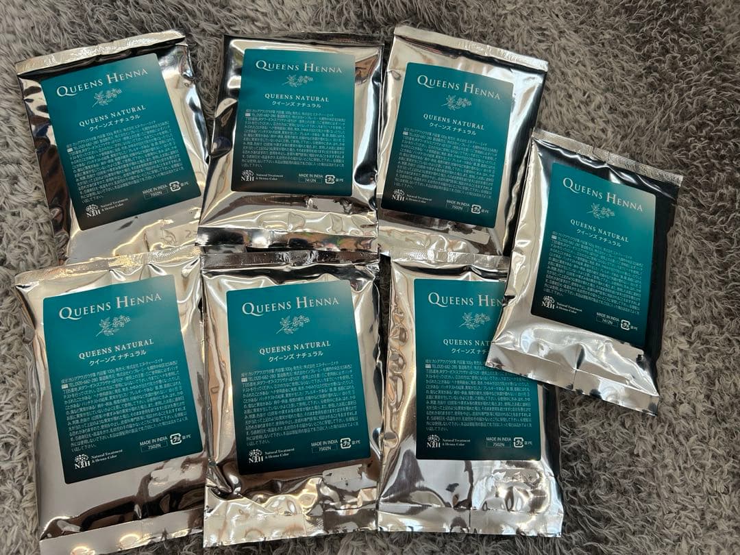 クイーンズヘナ　ナチュラル　新品未使用