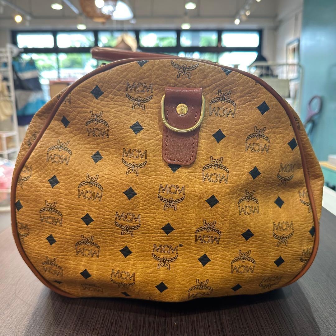 MCM エムシーエム ヴィセトス ボストンバッグ 幅50