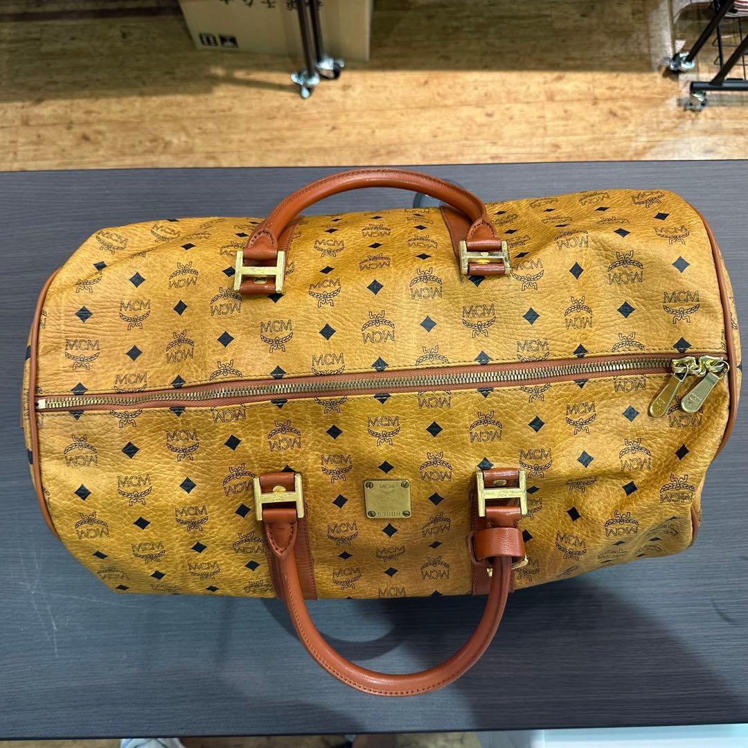 MCM エムシーエム ヴィセトス ボストンバッグ 幅50