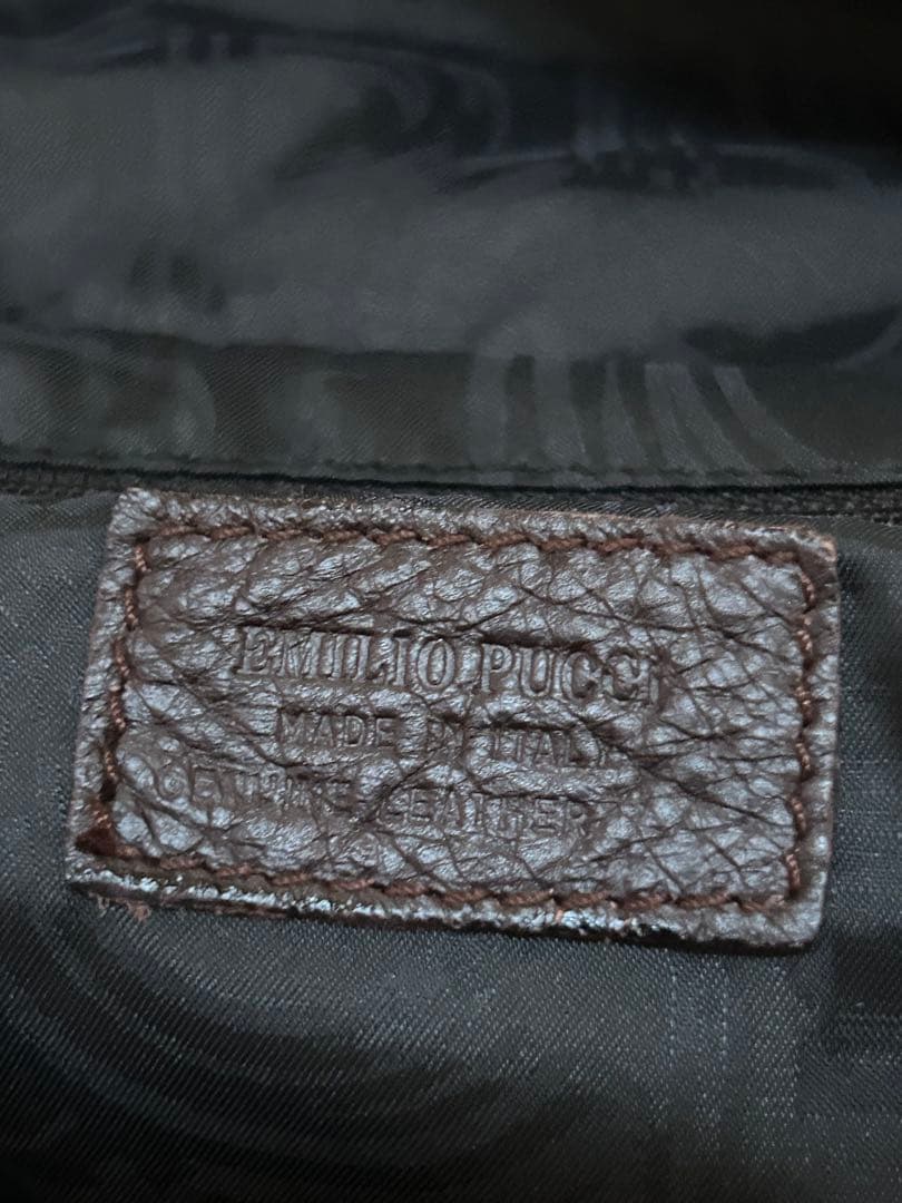 『未使用』EMLIO PUCCI エミリオプッチ　 希少　小型ボストンバック