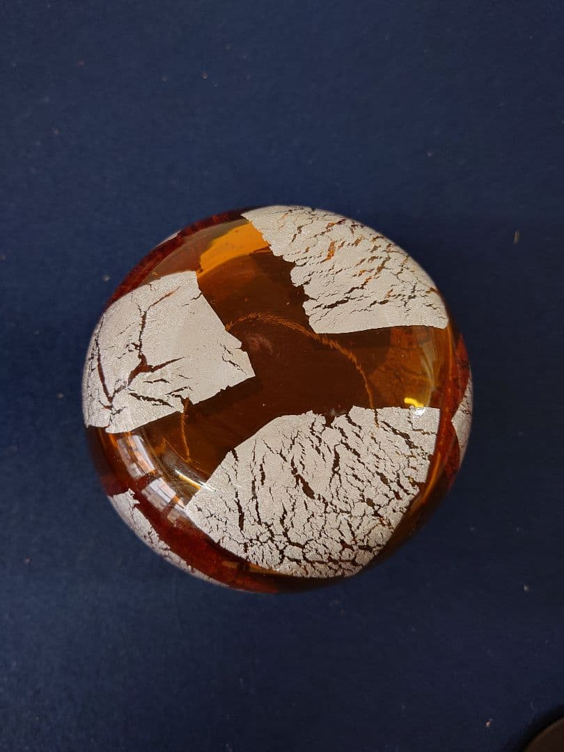 ギヤマン水指　木箱入り