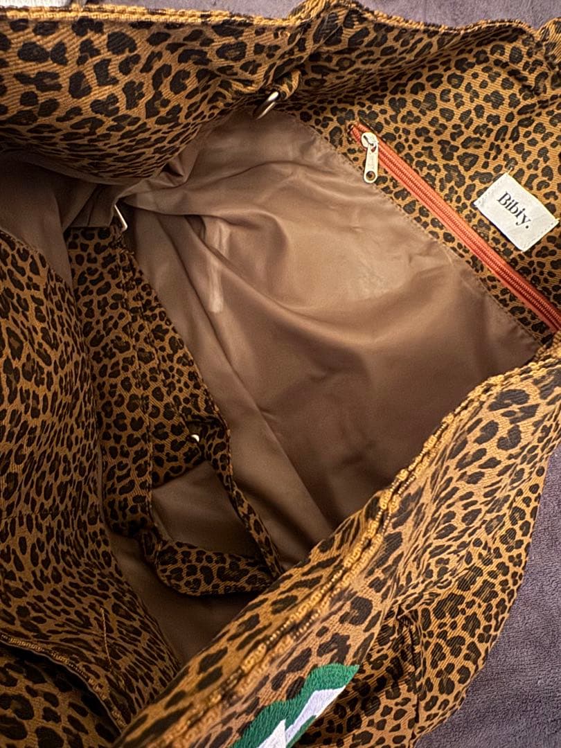 MAISON BIBIY. LEOPARD TOTE 新品未使用タグ付き