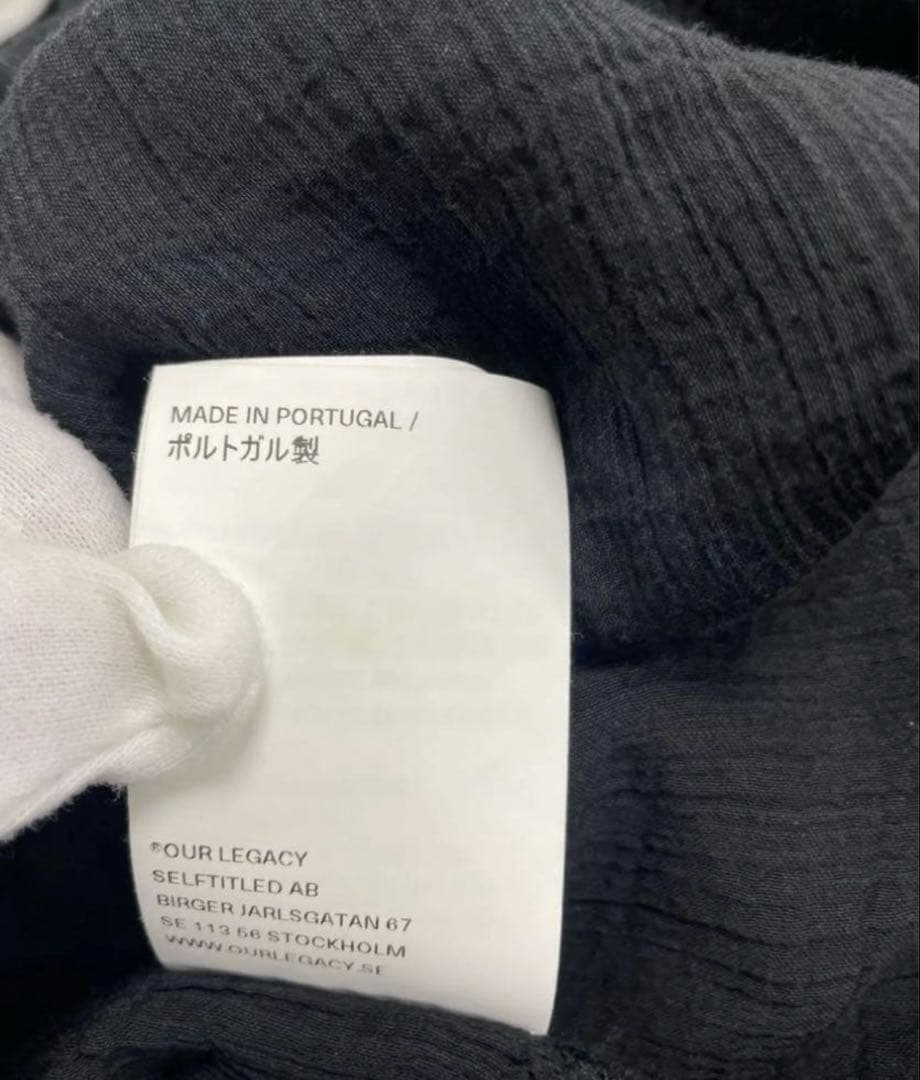 OUR LEGACY(アワーレガシー)SHRUNKEN FULLZIP