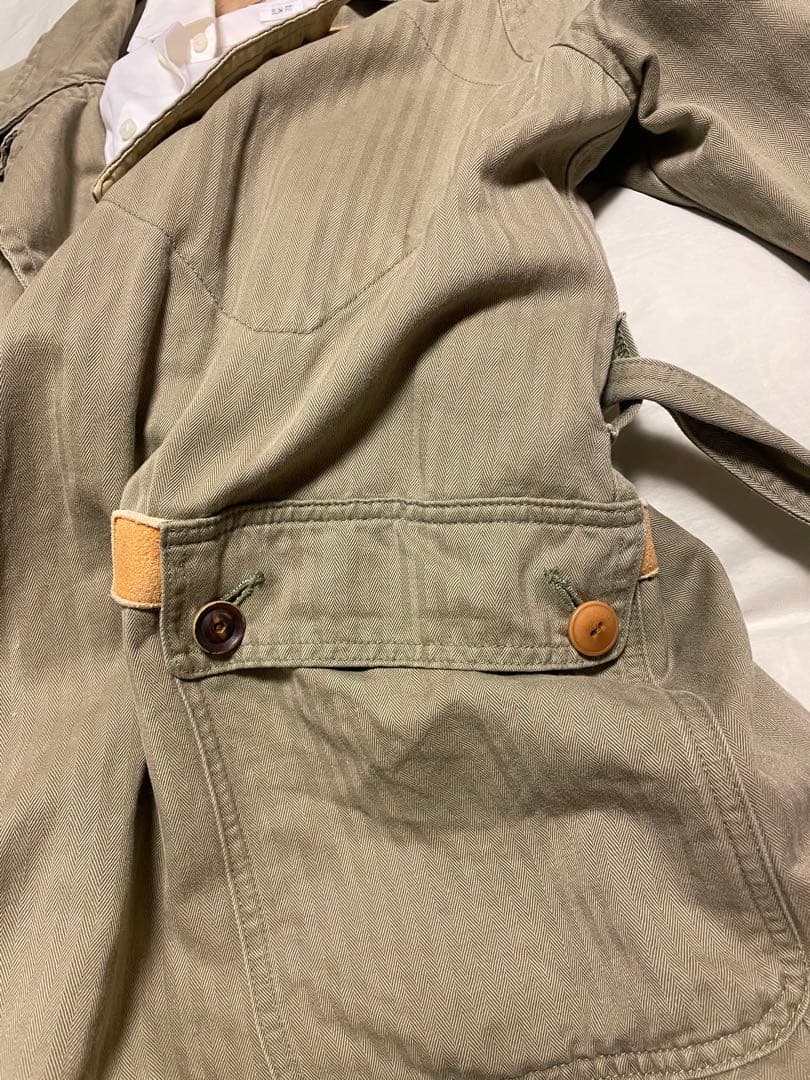 visvim ビズビム HENDEE TRENCH (HERRINGBONE)