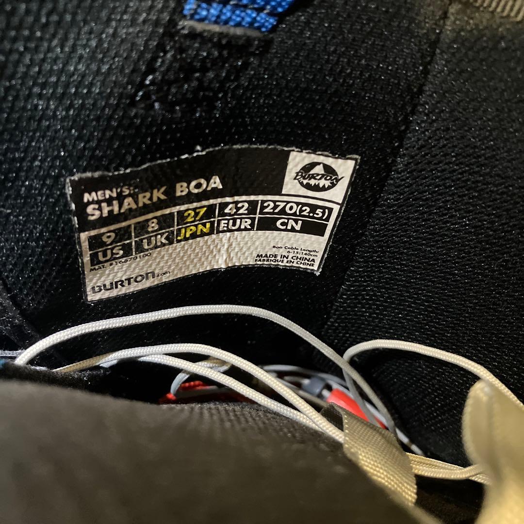 BURTON バートン SHARK BOAスノーボードブーツ 27cm