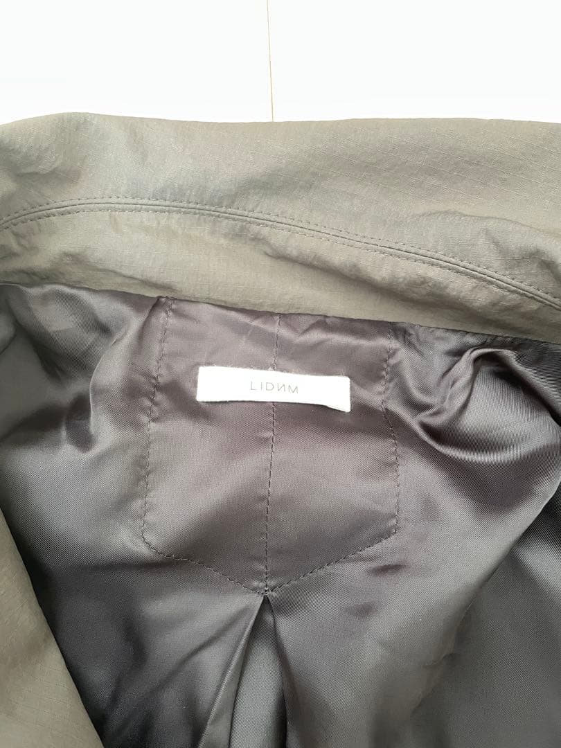 ジャケット・アウター NYLON RIP LOOSE MILITARY COAT