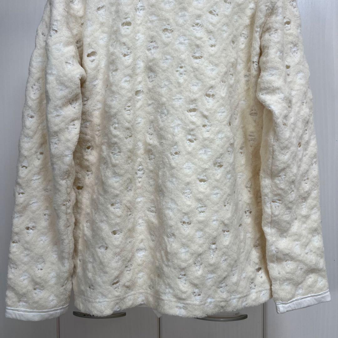 Yohji Yamamoto pour homme クラッシュパイルカーディガン