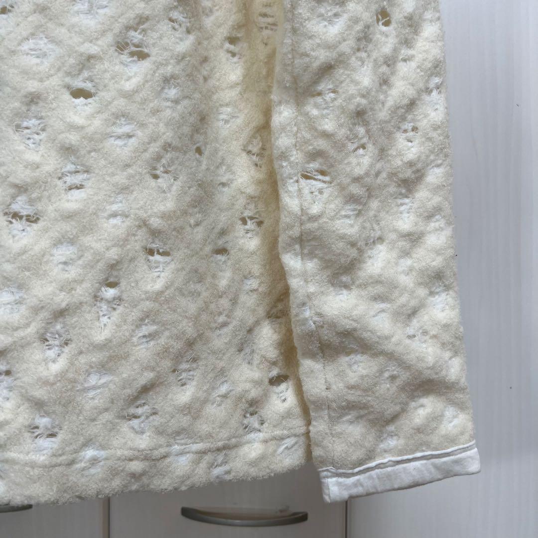 Yohji Yamamoto pour homme クラッシュパイルカーディガン