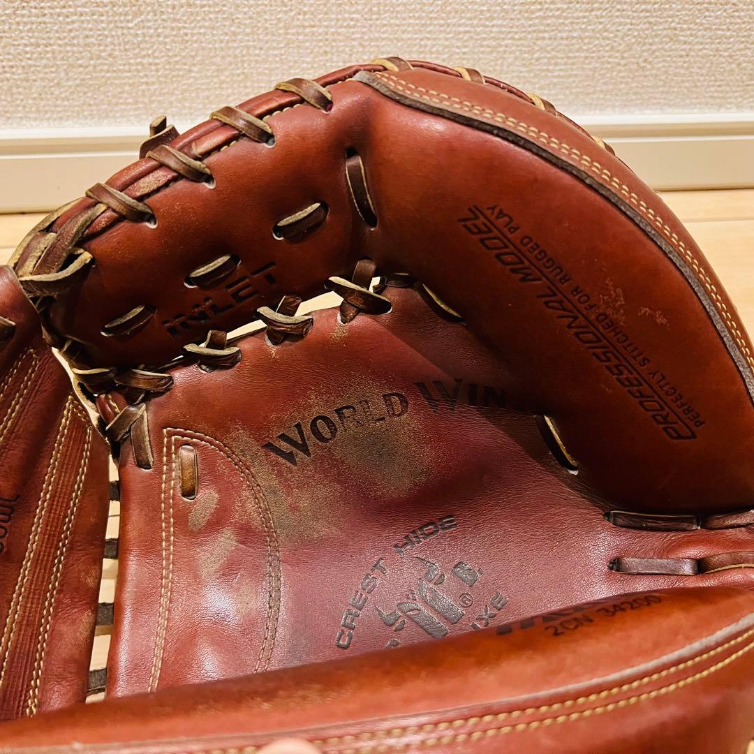 MIZUNO ミズノ ワールドウィン キャッチャーミット ブラウン