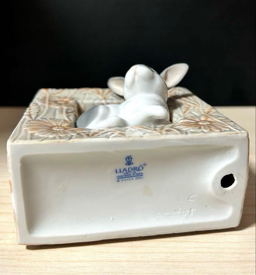 ※絶版　LLADRO リヤドロ ナチュラルフレーム うさぎ 8072